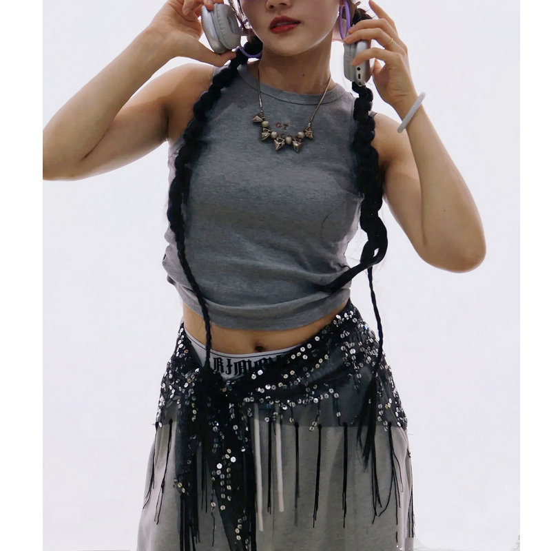 Street Fashion India - Ceinture de danse orientale à sequins