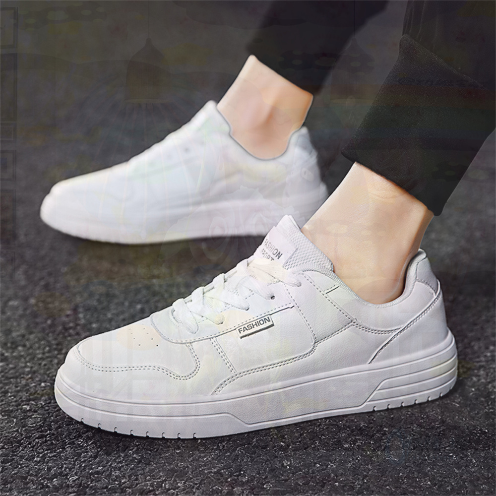 Asian Street Fashion Girls - Avec attaches chaussures en cuir PU
