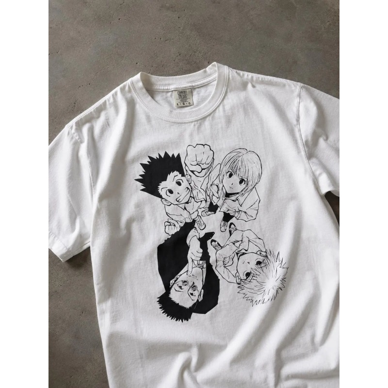 Street Fashion Japan - T-shirt HxH, T-shirt Anime Style Rétro