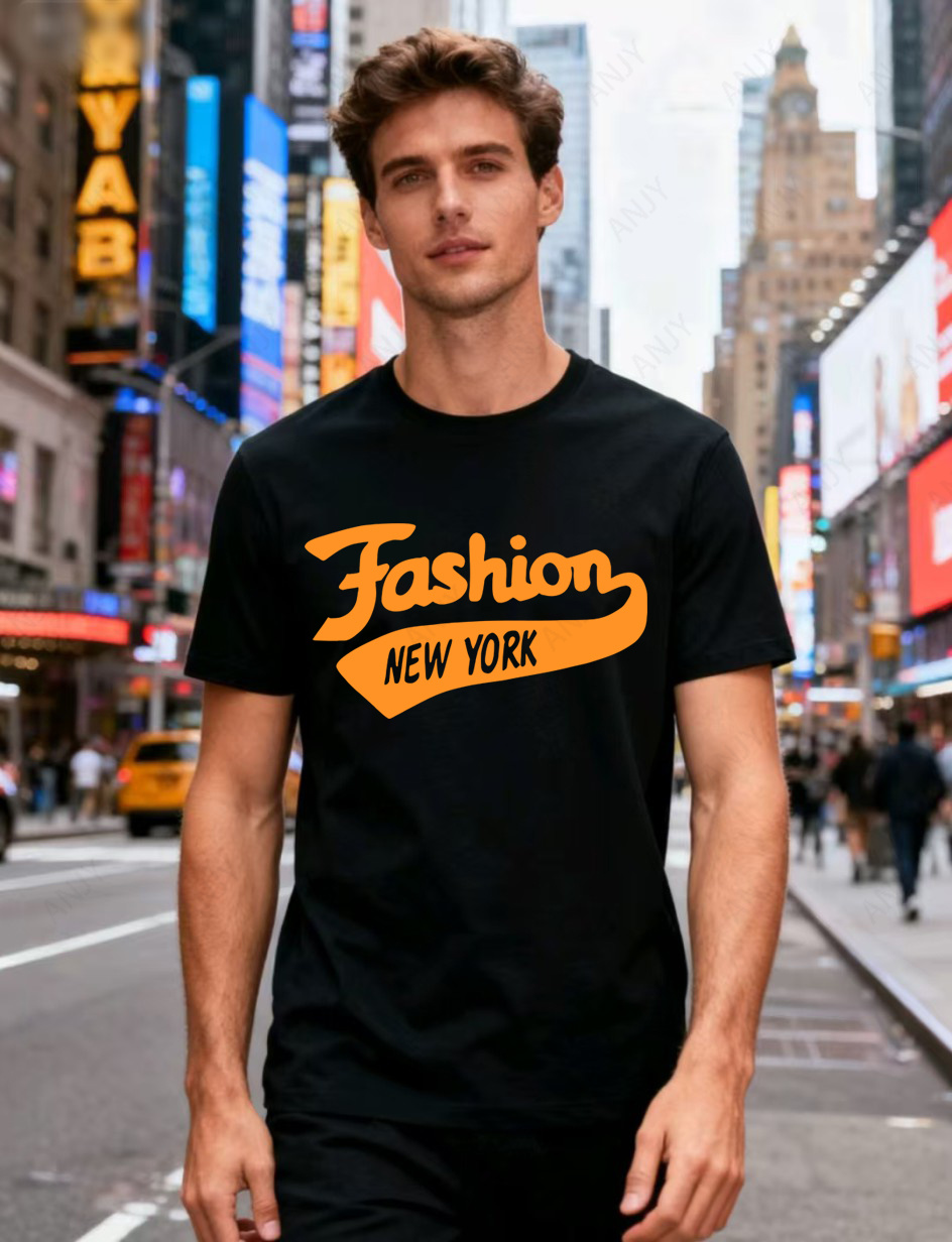 Street Fashion Of New York - T-shirt imprimé style streetwear de New