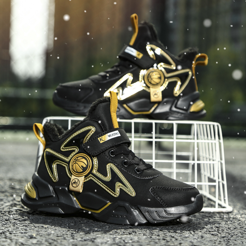 Street Fashion Boy - Baskets coordonnantes respirantes pour enfants, chaussures