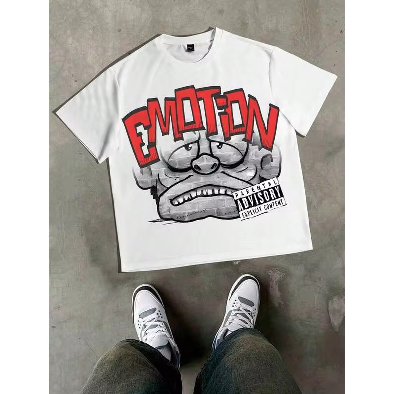 Italy Fashion Street - Chemise Respect Streetwear, drapeau de la