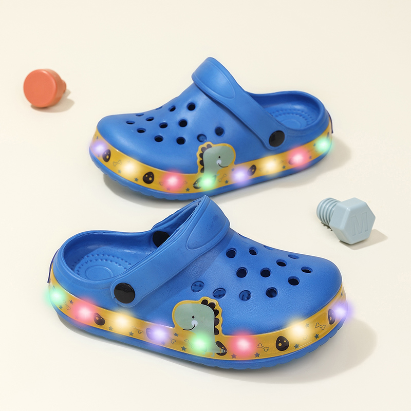 Street Fashion Boy - Sandales d'été pour enfants avec lumières