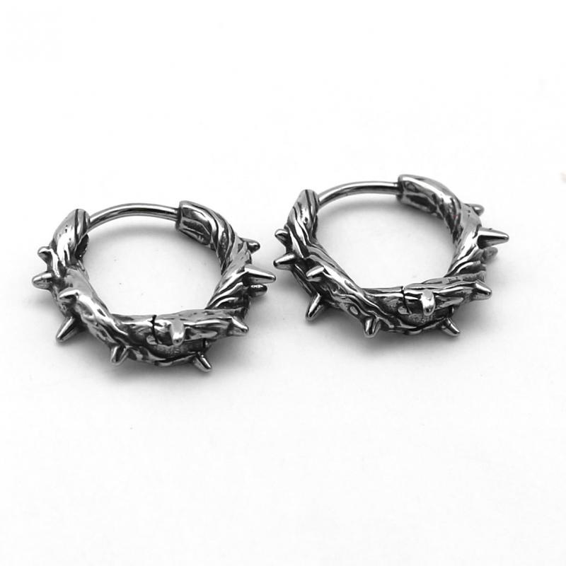 Boucles d'oreilles créoles épa - Street Fashion Punk avis et prix