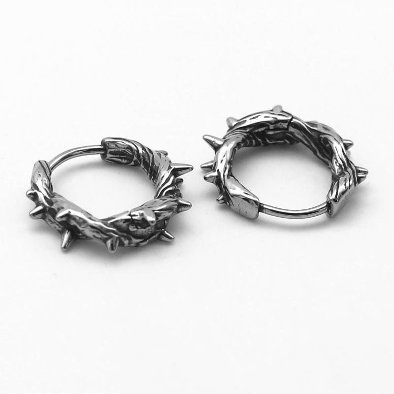 Boucles d'oreilles créoles épa - Street Fashion Punk avis et prix