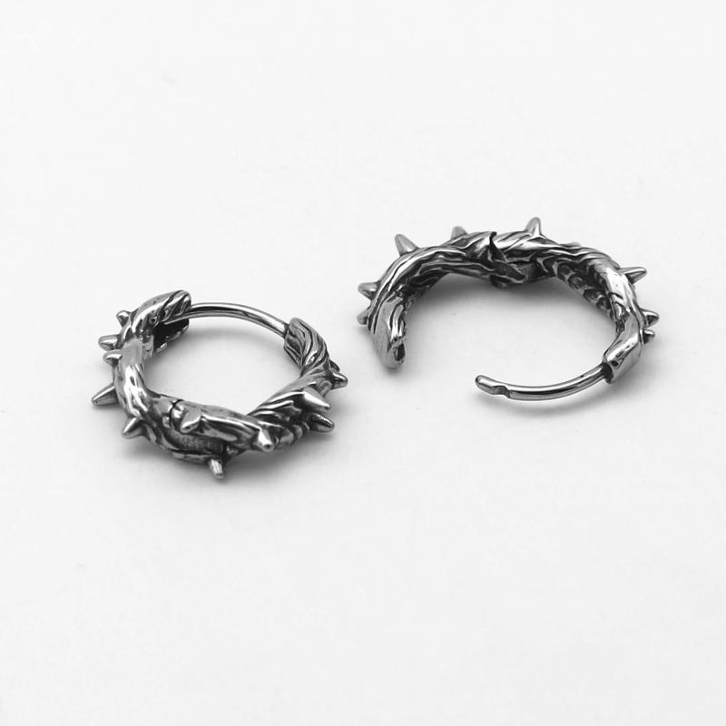 Boucles d'oreilles créoles épa - Street Fashion Punk avis et prix