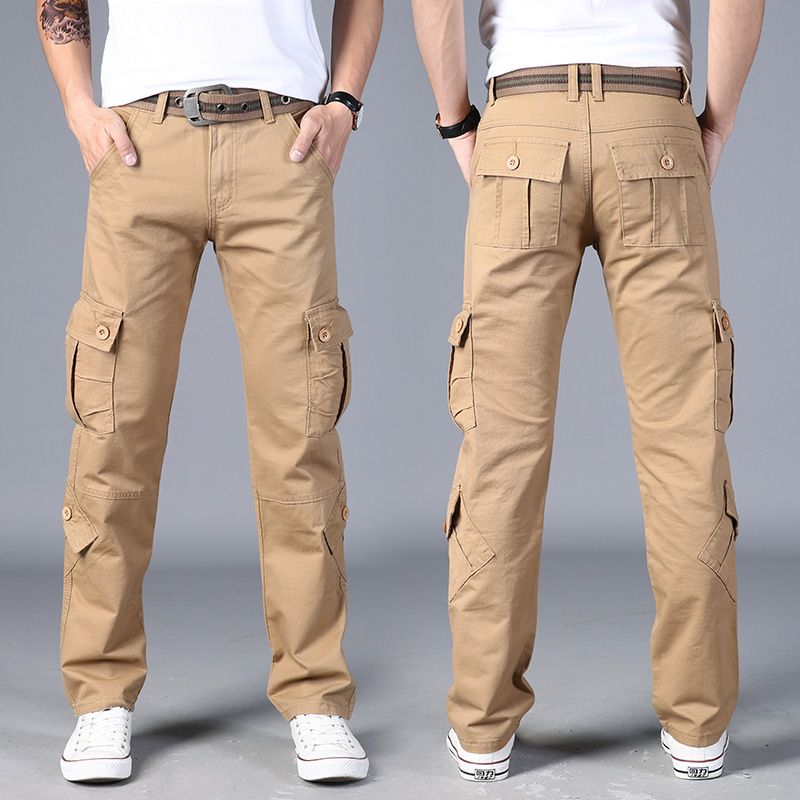 Pantalon cargo monochrome pour - Street Fashion Harajuku avis et prix