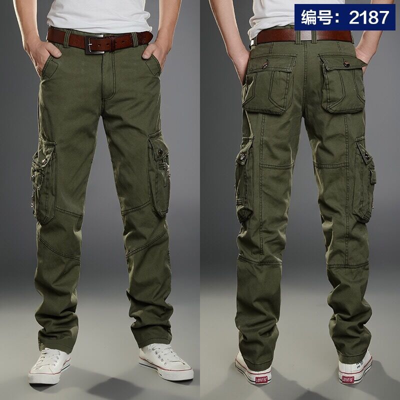 Pantalon cargo monochrome pour - Street Fashion Harajuku avis et prix