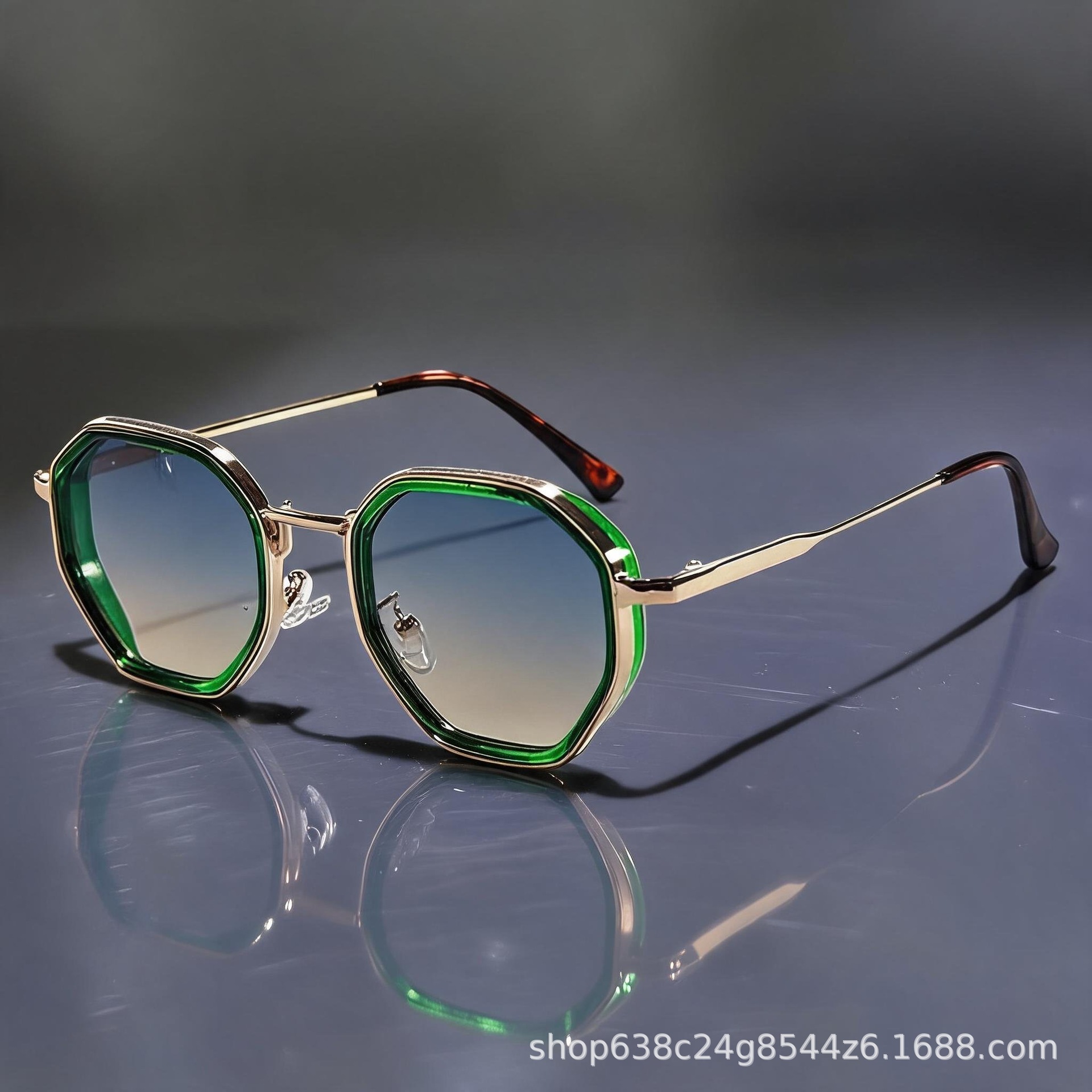 Lunettes de soleil rétro polyg - Street Fashion High End avis et prix