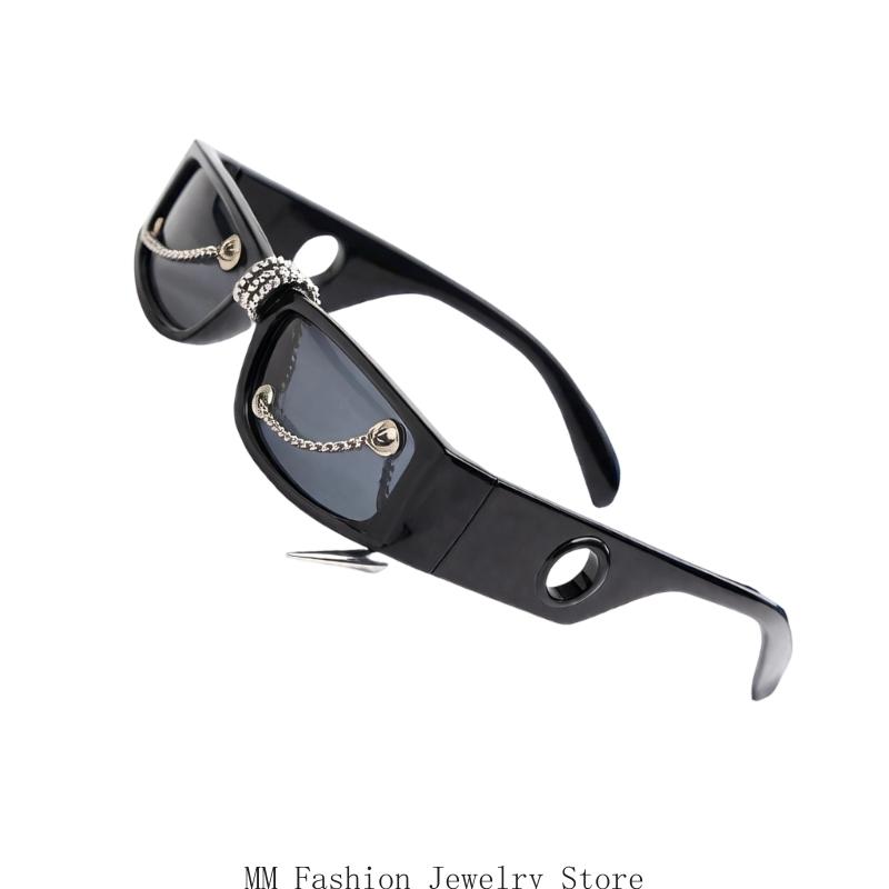 Lunettes soleil carrées unisex - Street Fashion Reference avis et prix