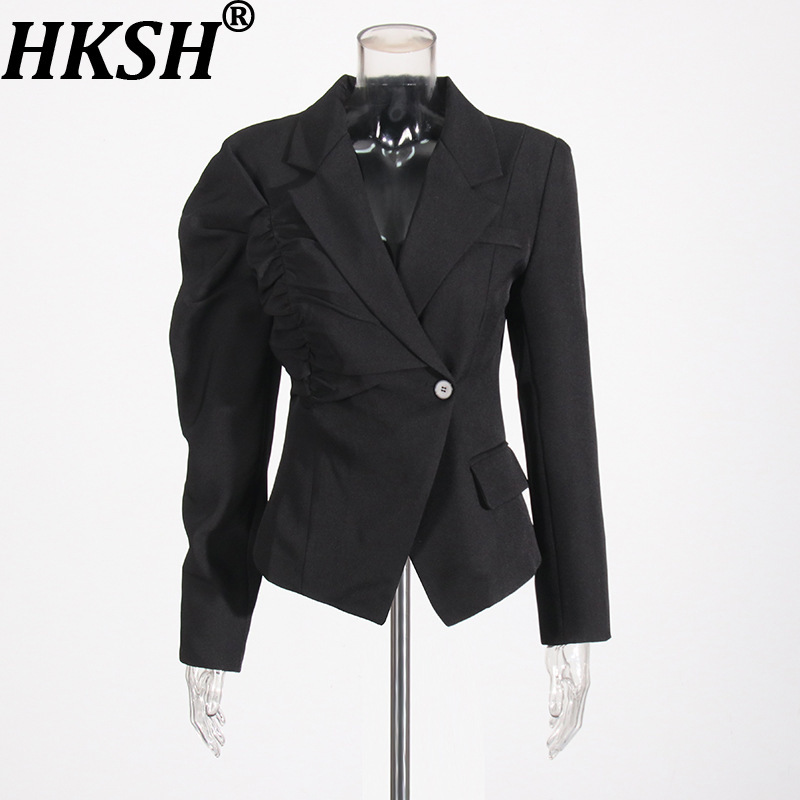 Blazer asymétrique pour femmes - Street Fashion High End avis et prix