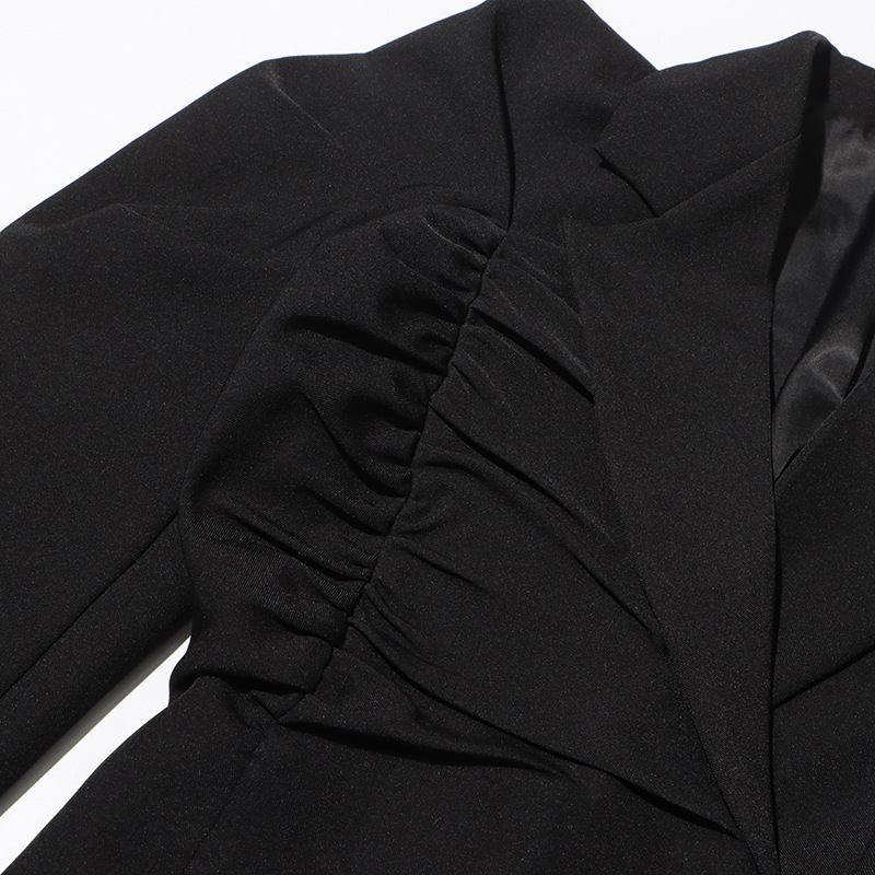 Blazer asymétrique pour femmes - Street Fashion High End avis et prix