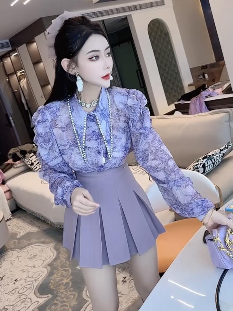 Chemise en mousseline de soie  - Street Fashion High End avis et prix