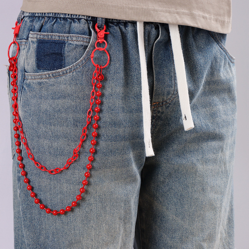 Chaîne de pantalon multicouche - Street Fashion Harajuku avis et prix