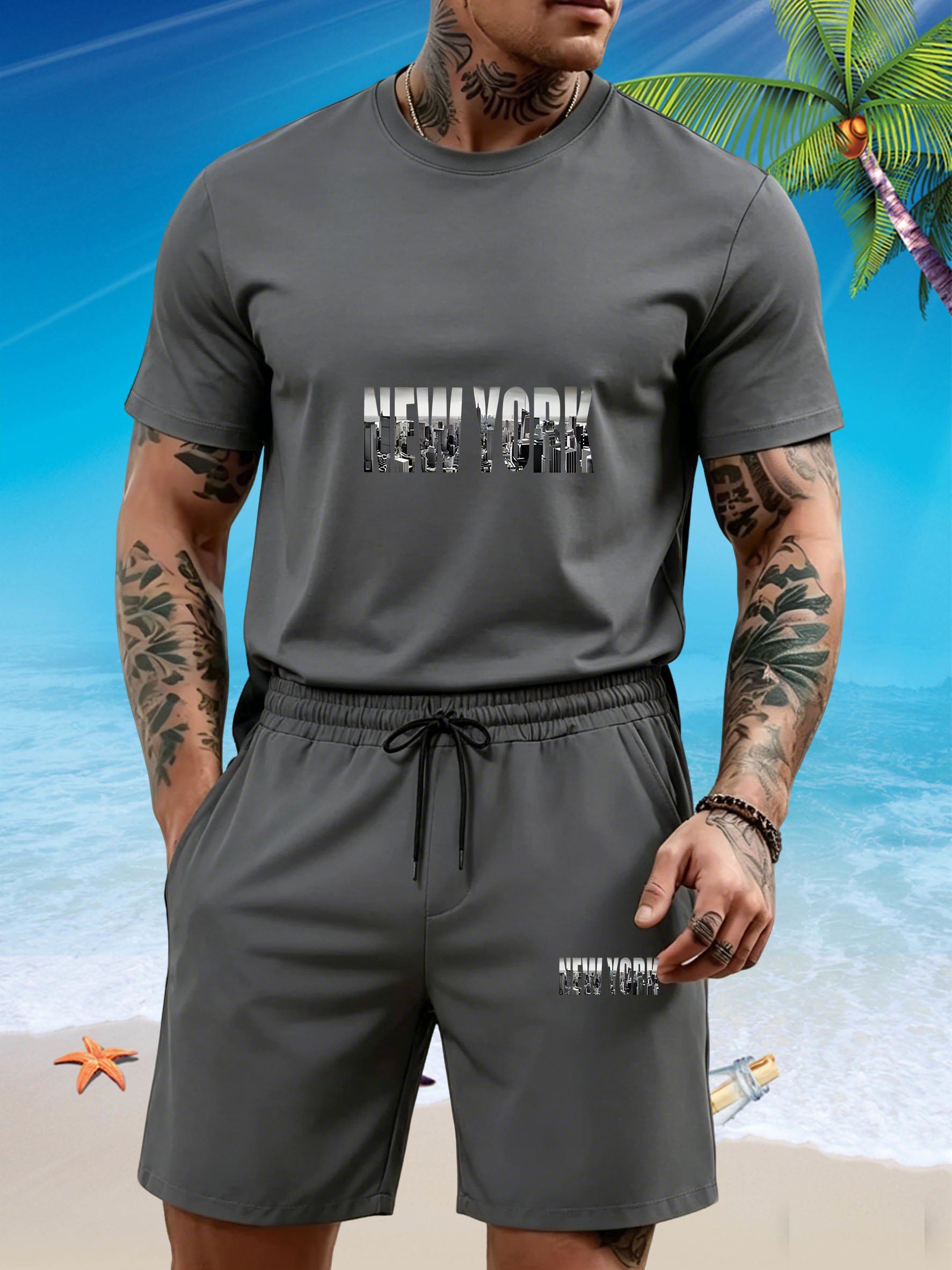 Nouvel ensemble de t-shirts po - Street Fashion New York 2026 avis et prix