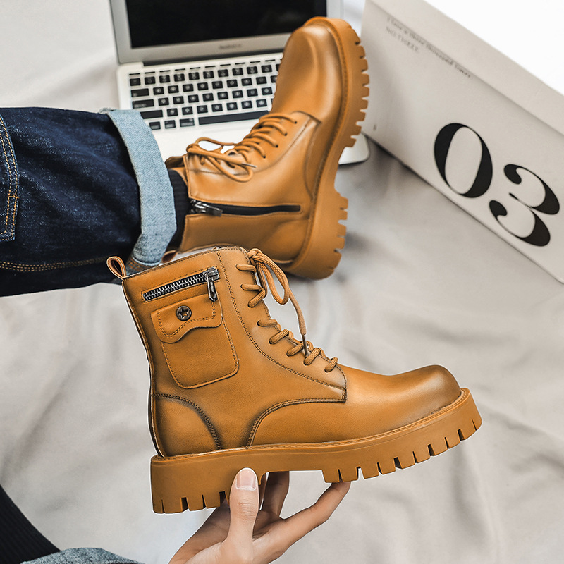 2025 tendance hommes bottes ba - Street Fashion Punk avis et prix