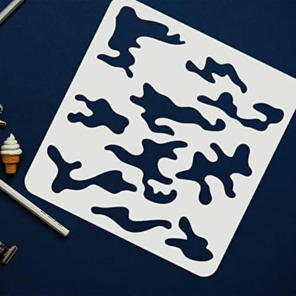 Kit de 3 pochoirs de camouflag - Camo Pattern Set avis et prix