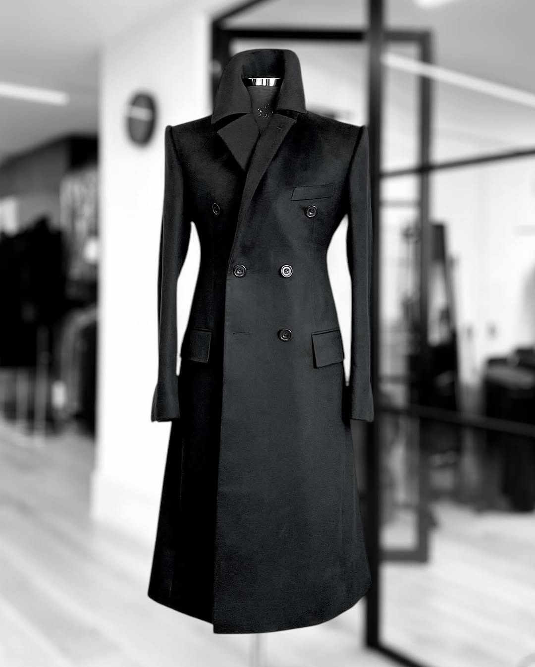 Manteau en mélange de laine po - Street Fashion Shanghai avis et prix