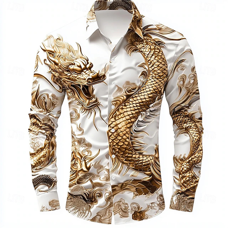 Chemise pour homme à manches l - Street Fashion Shanghai avis et prix