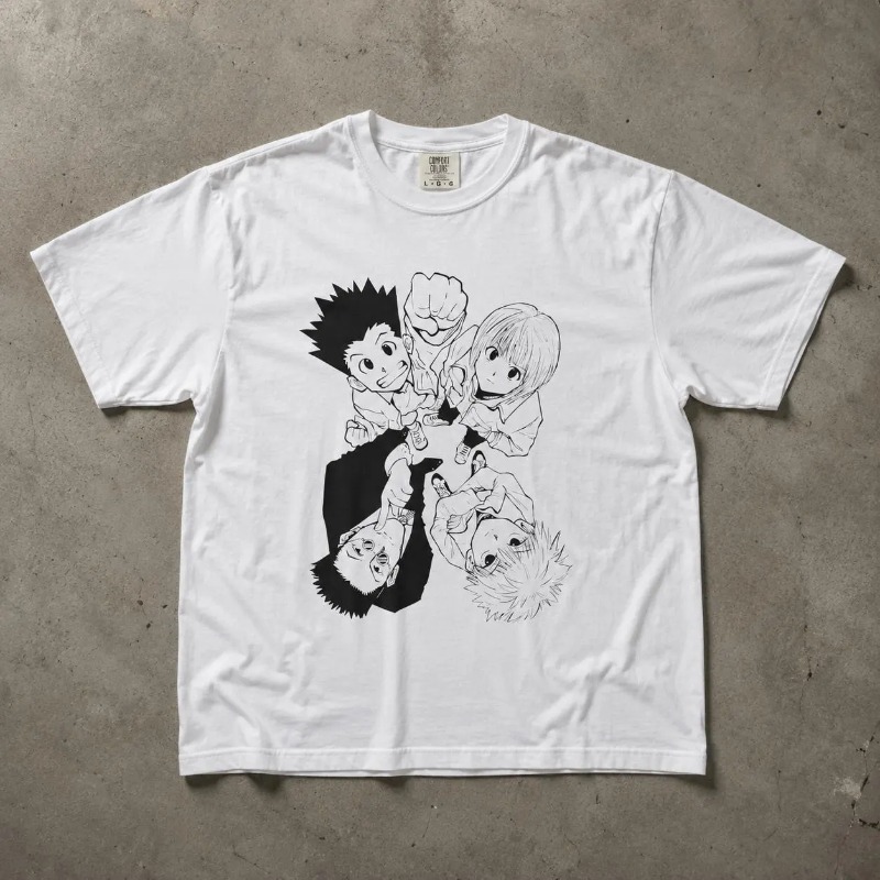 T-shirt HxH, T-shirt Anime Sty - Street Fashion Japan avis et prix