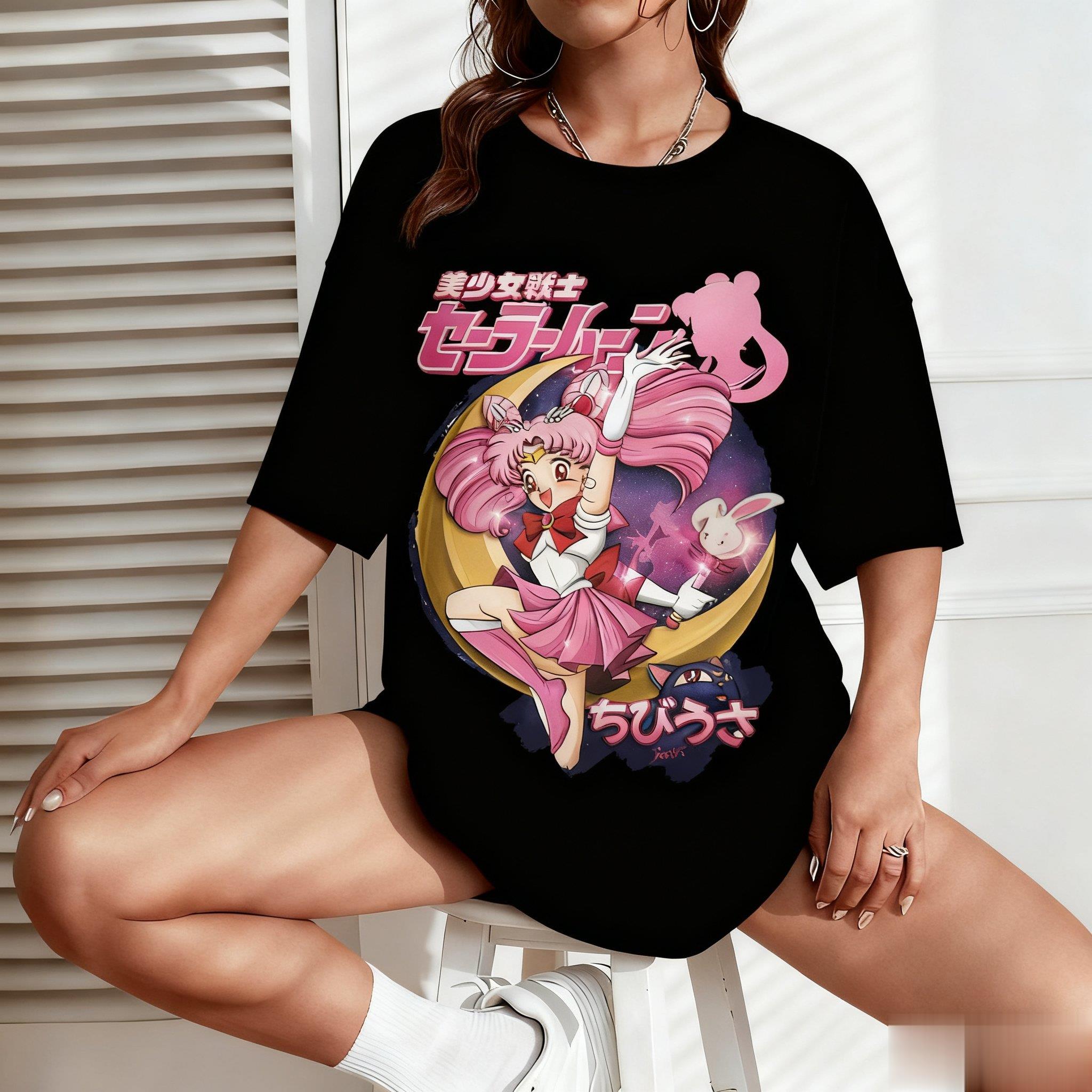 Sailor Moon Anime imprimé homm - Street Fashion Japan avis et prix