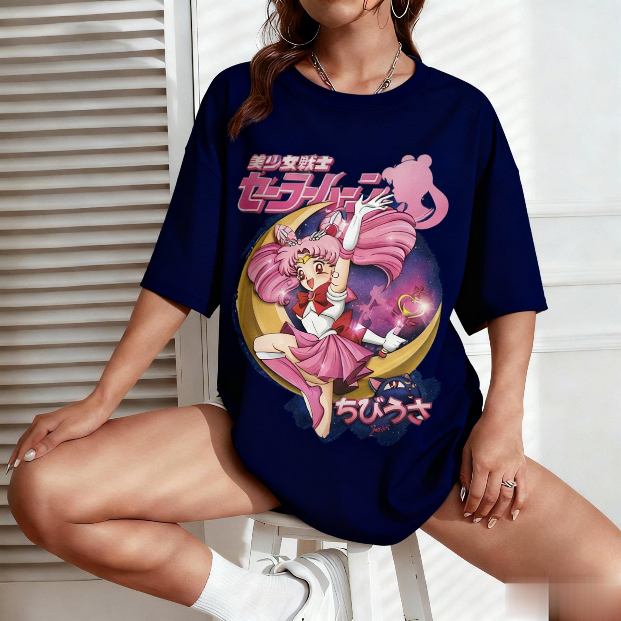 Sailor Moon Anime imprimé homm - Street Fashion Japan avis et prix