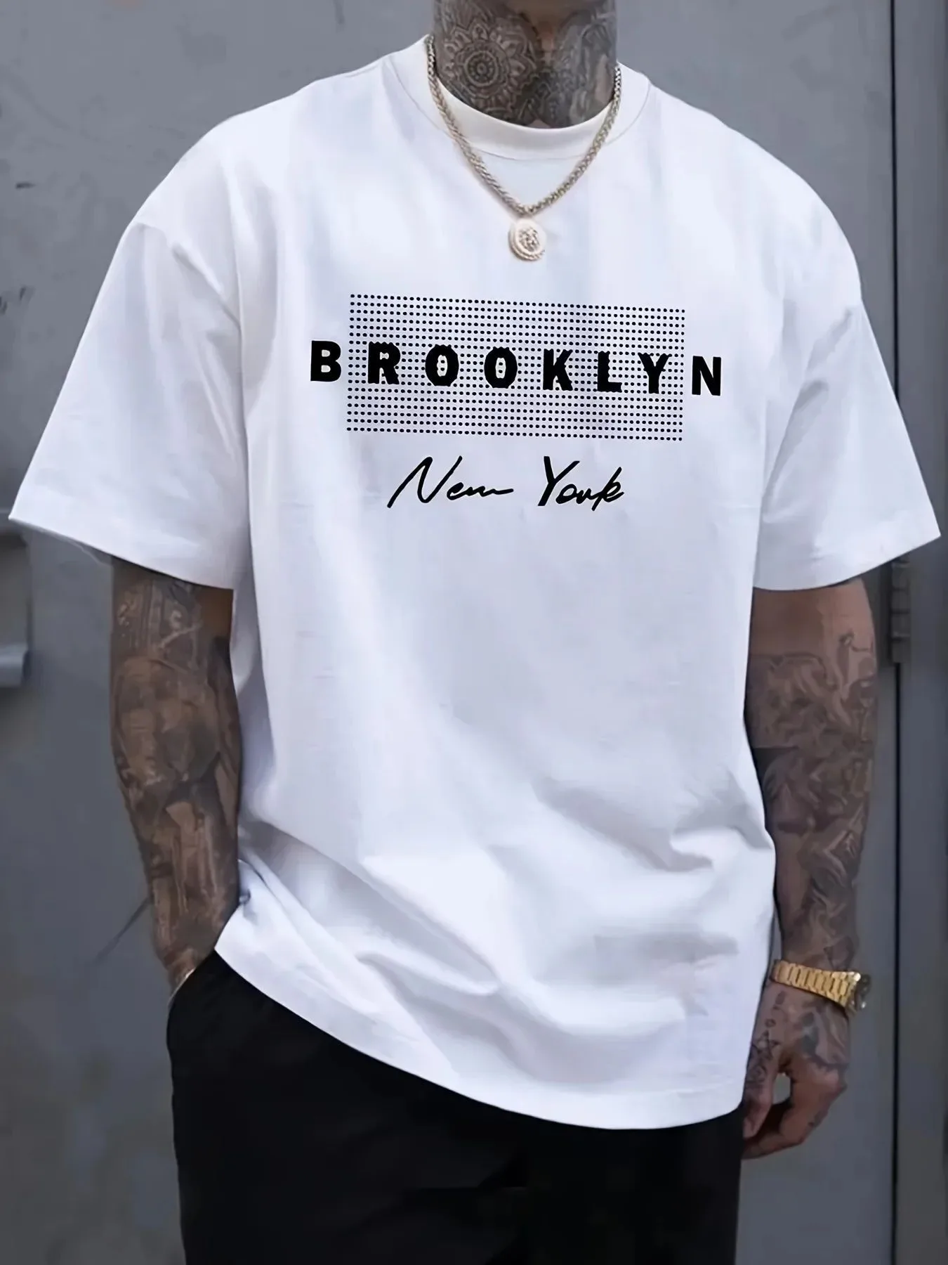T-shirt pour homme avec imprim - Street Fashion Of New York avis et prix