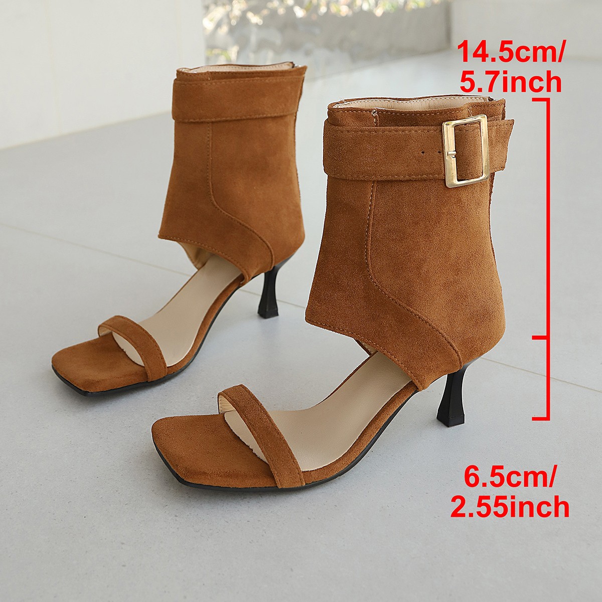 Sandales à talons hauts à bout - Street Fashion High End avis et prix