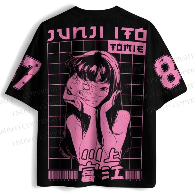 T-shirt de sport Y2K Junji Ito - Street Fashion Japan avis et prix
