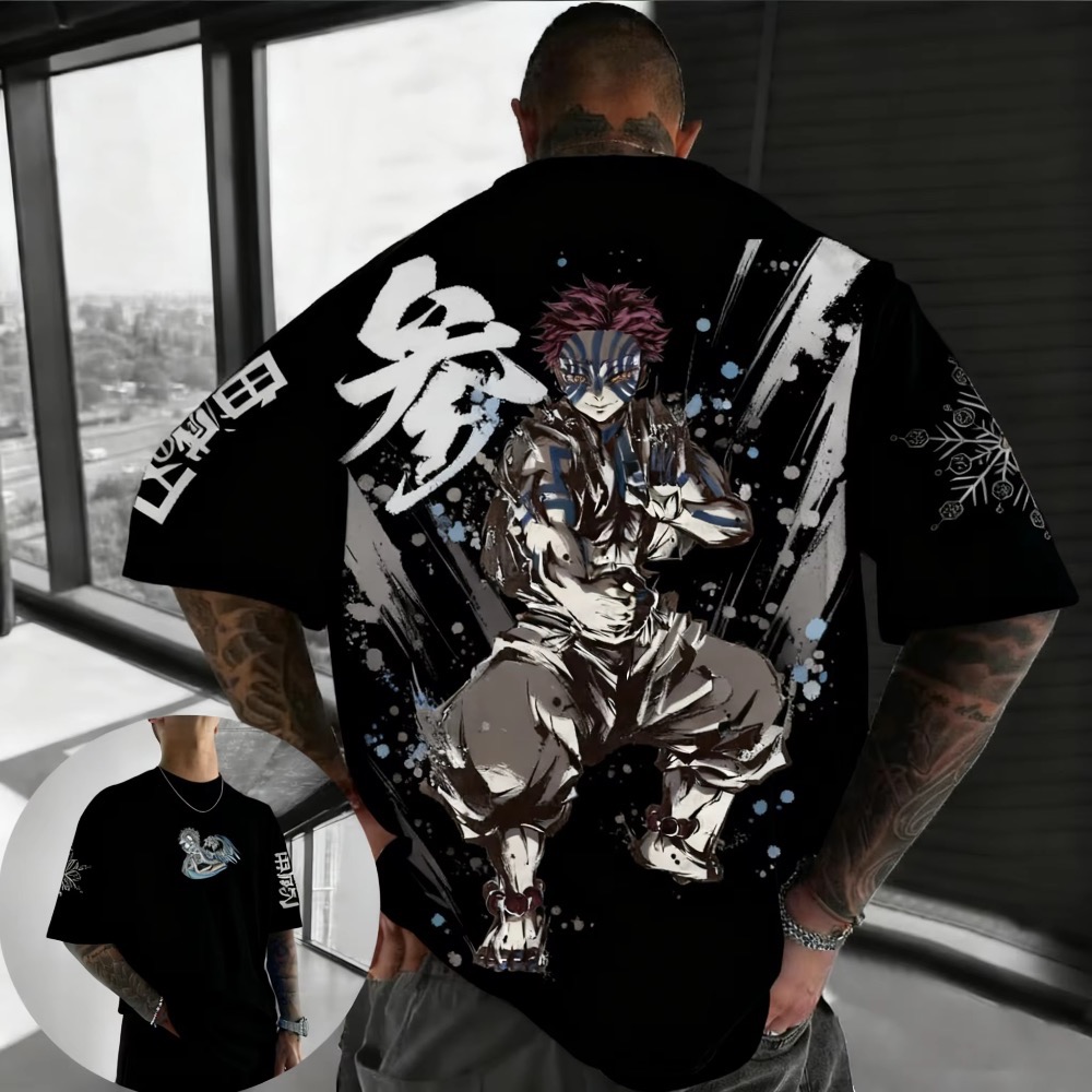 T-shirt d'été grande taille im - Street Fashion Japan avis et prix