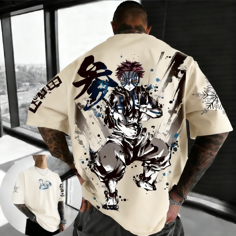 T-shirt d'été grande taille im - Street Fashion Japan avis et prix