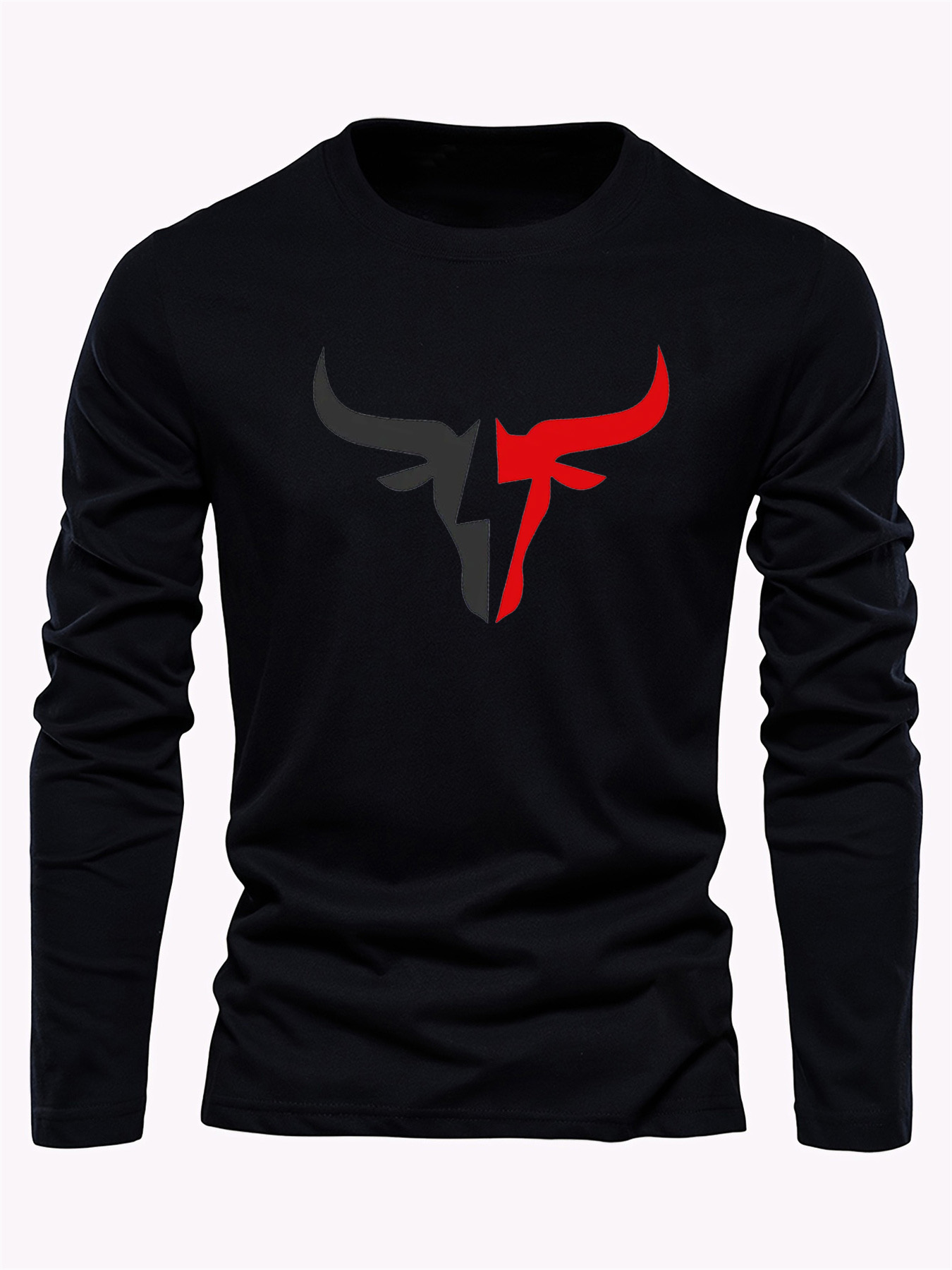 T-shirt Homme Uni à Manches Lo - Fashion Streetwear avis et prix