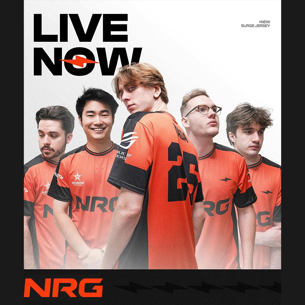 2025 NRG Esports Surge Jersey  - Street Fashion In Paris avis et prix