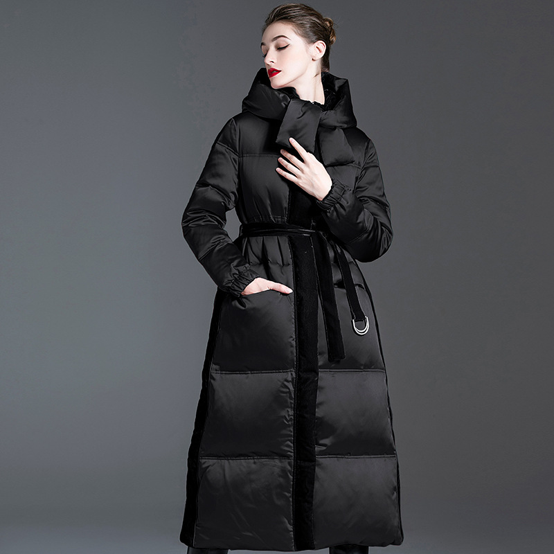 Manteau à capuche en duvet de  - Street Fashion High End avis et prix