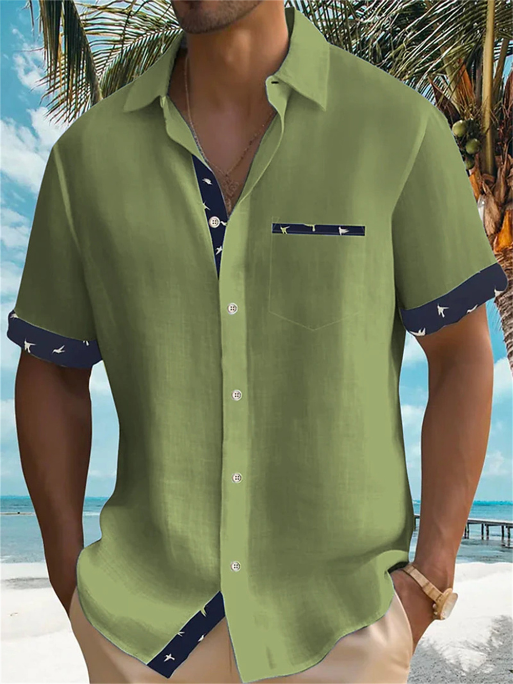 Nouvelle Chemise Aloha Homme É - Street Fashion Shanghai avis et prix
