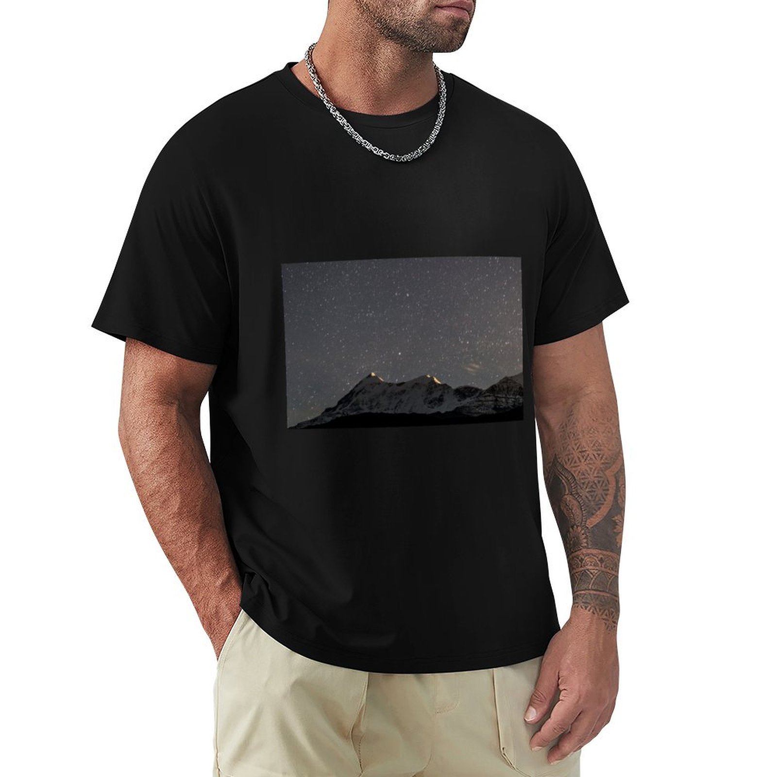 T-shirt trishul star trails de - Street Fashion India avis et prix