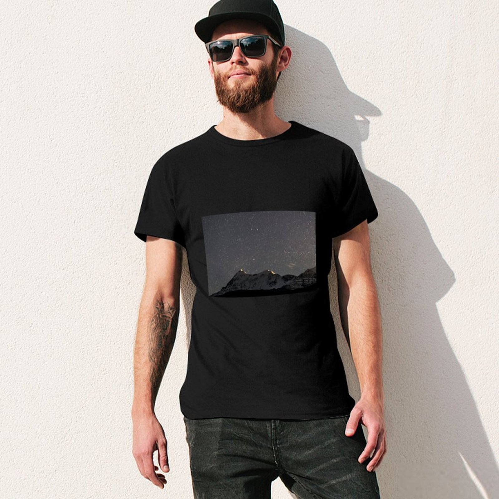 T-shirt trishul star trails de - Street Fashion India avis et prix