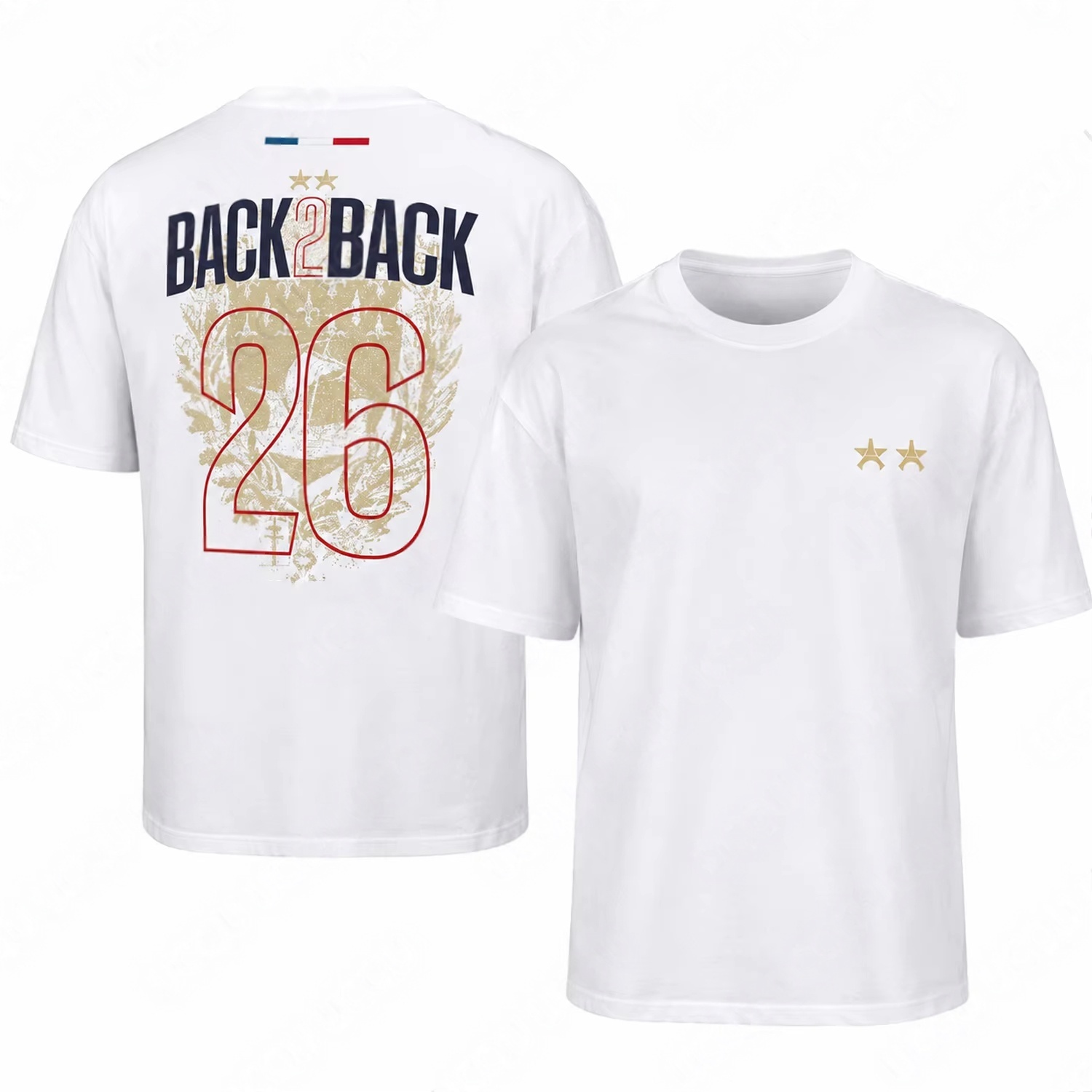 T-shirt PSG Paris Back To Back - Street Fashion In Paris avis et prix