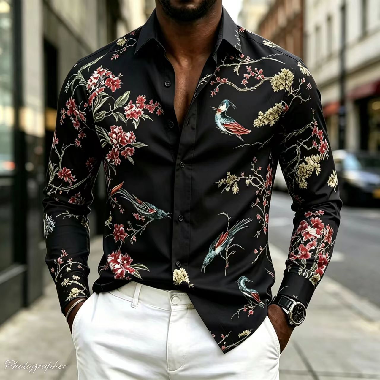 Nouvelle Chemise Homme 2026 à  - Street Fashion Shanghai avis et prix