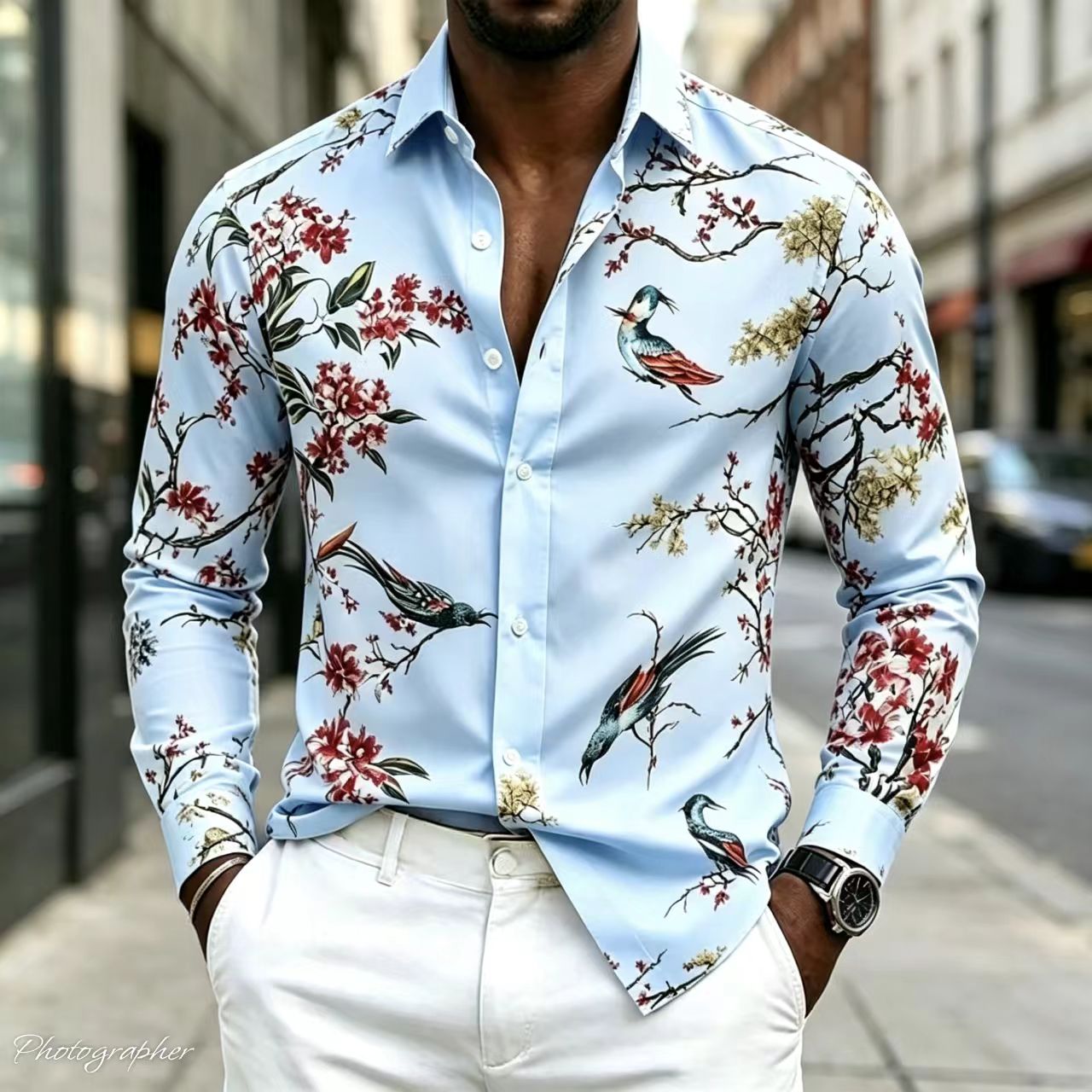 Nouvelle Chemise Homme 2026 à  - Street Fashion Shanghai avis et prix