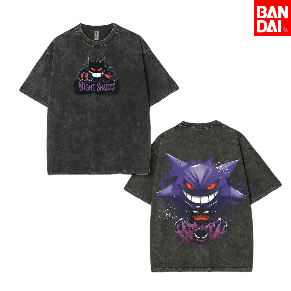 T-shirt Homme Pokémon Gastly H - Street Fashion Japan avis et prix