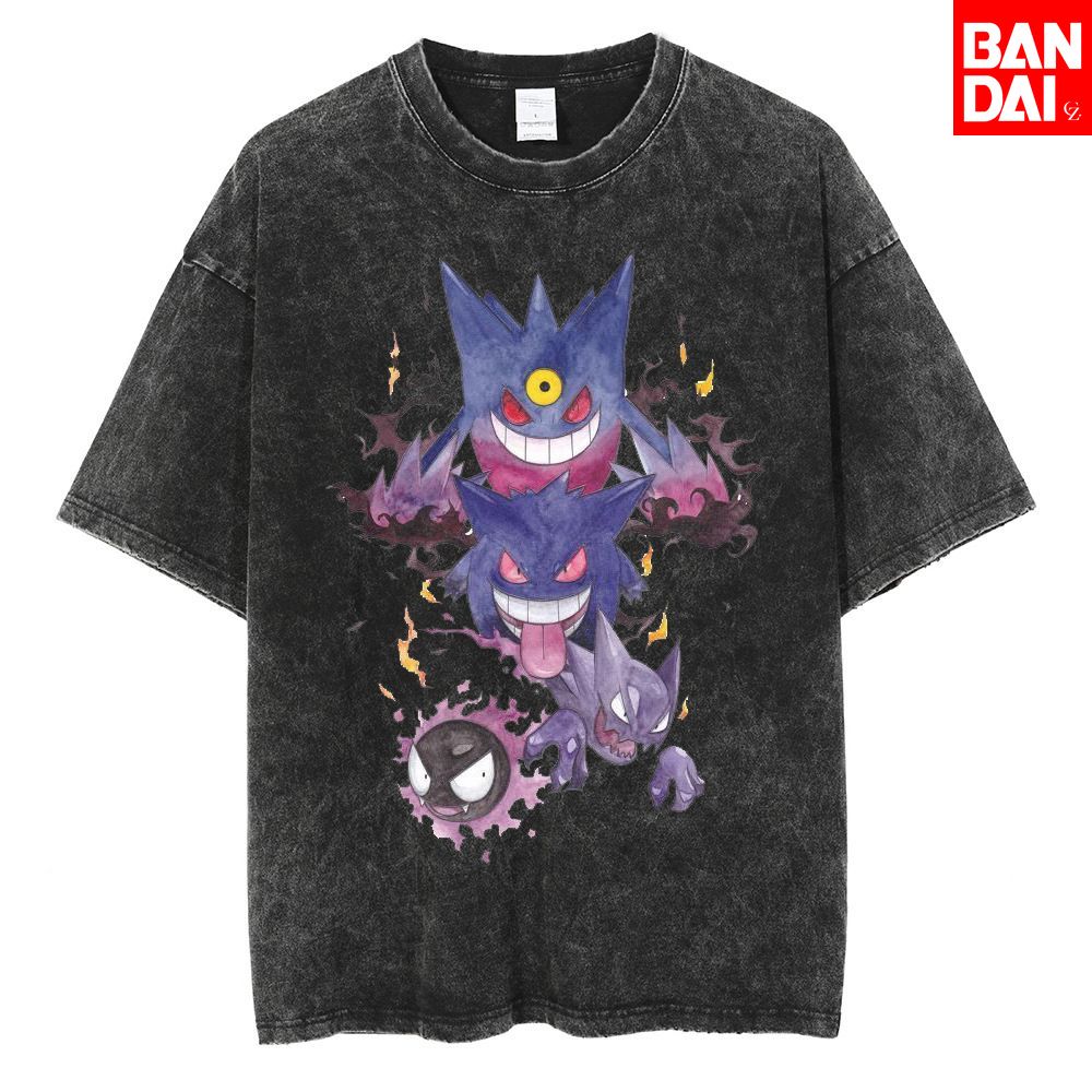 T-shirt Homme Pokémon Gastly H - Street Fashion Japan avis et prix