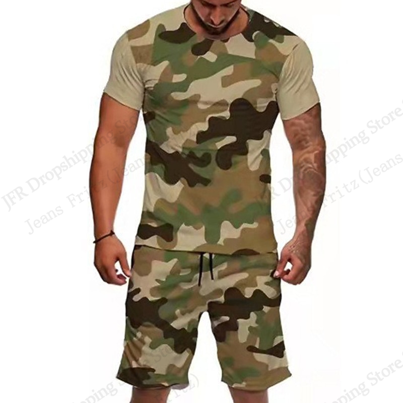 Ensemble T-shirt et Short Camo - Camo Pattern Set avis et prix