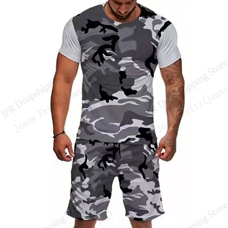 Ensemble T-shirt et Short Camo - Camo Pattern Set avis et prix