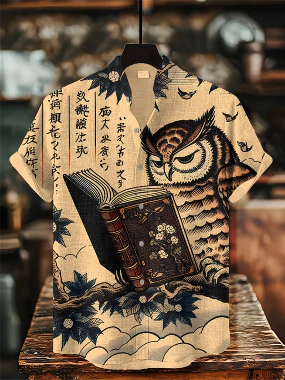 Chemise d'été en lin pour homm - Street Fashion Shanghai avis et prix