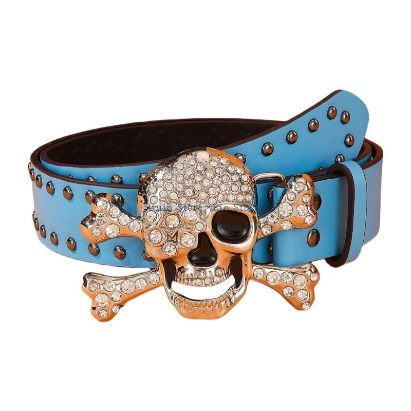 X7XB – ceinture à boucle crâne - Street Fashion Reference avis et prix