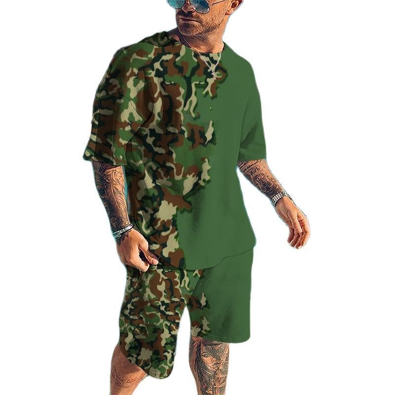 Survêtements d'été pour hommes - Camo Pattern Set avis et prix