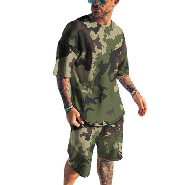 Survêtements d'été pour hommes - Camo Pattern Set avis et prix