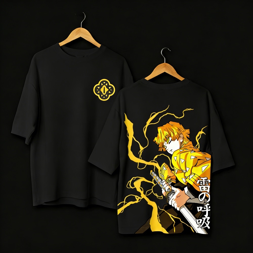 T-shirt imprimé Demon Slayer A - Street Fashion Japan avis et prix