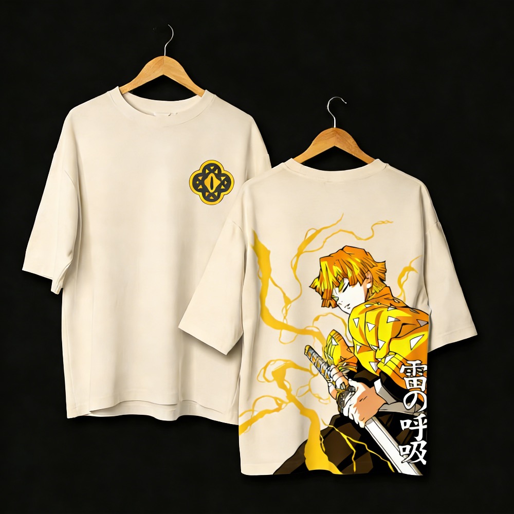 T-shirt imprimé Demon Slayer A - Street Fashion Japan avis et prix